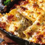 Four Cheese Baked Manicotti
