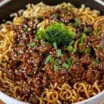 Ground Beef Teriyaki Ramen