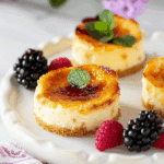 Mini Crème Brûlée Cheesecakes