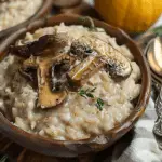 The BEST Creamy Mushroom Risotto