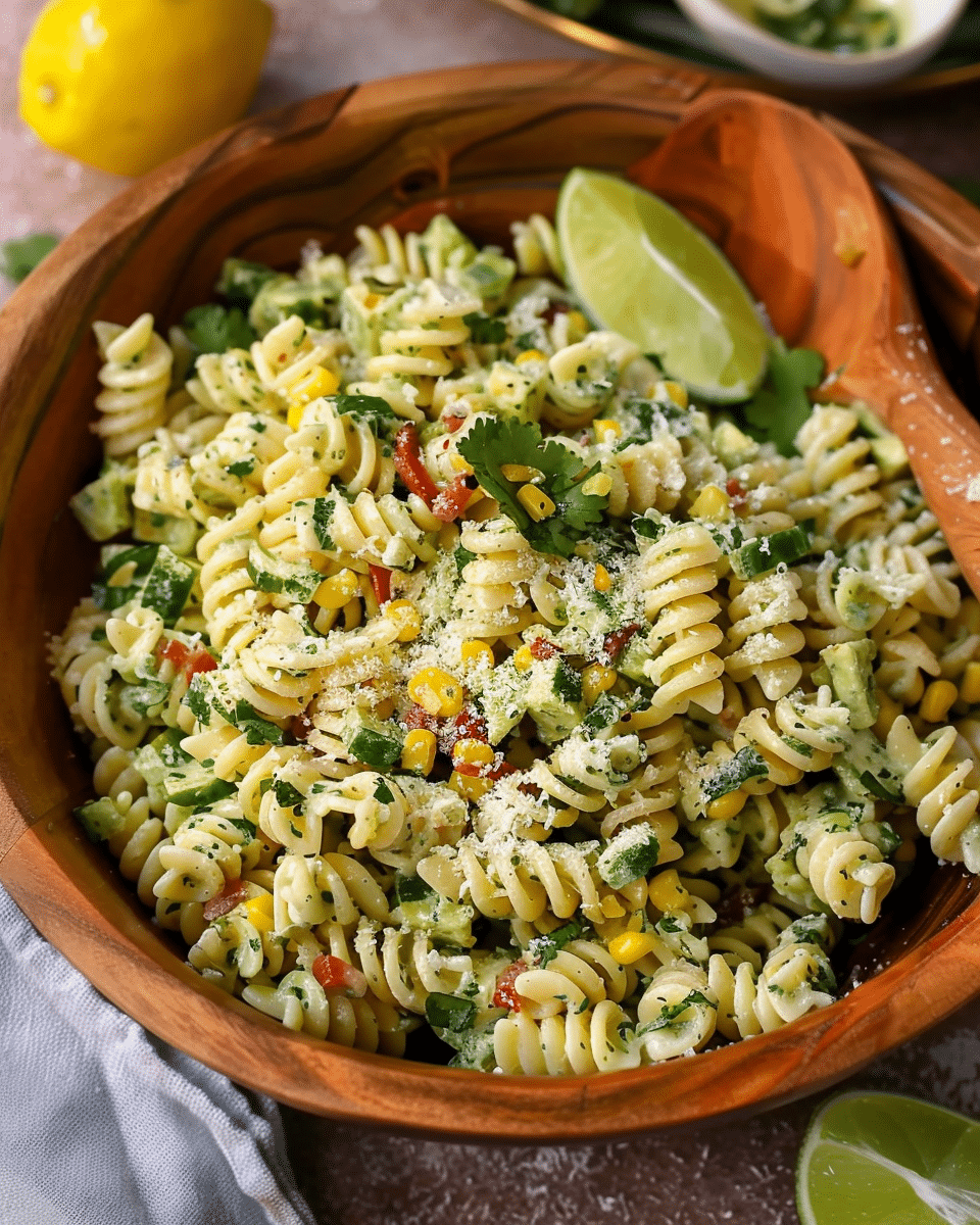 Cilantro Lime Pasta Salad