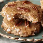 No-Bake Coconut Pecan Praline Cookies