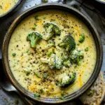 Crockpot Broccoli Cheese Soup