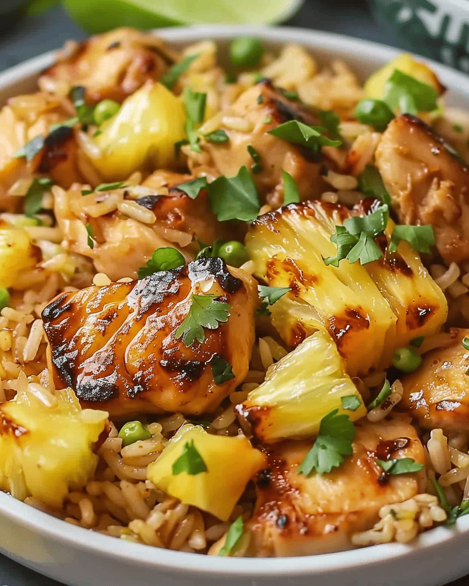 Pineapple Chicken and Rice