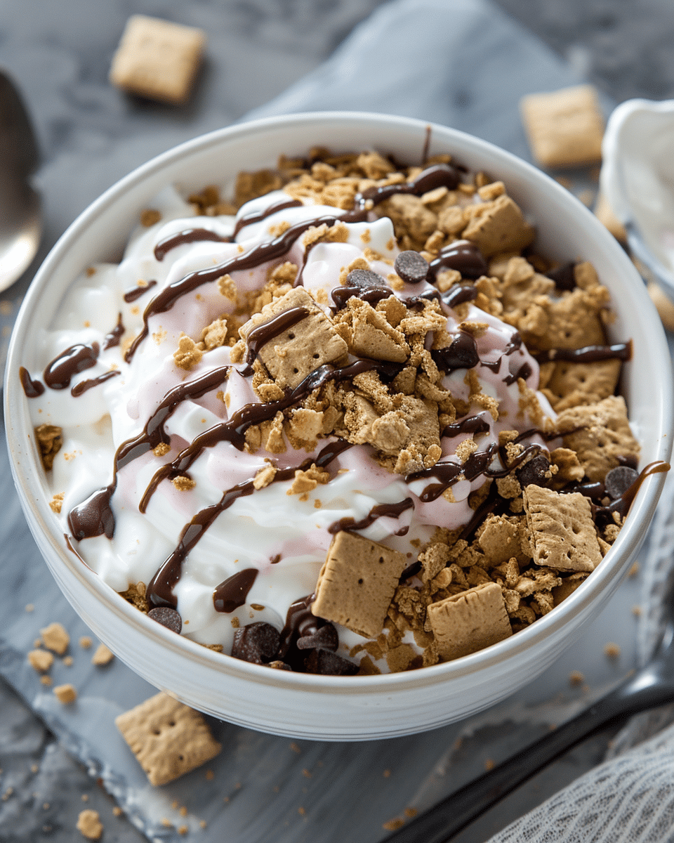 S'mores Yogurt Bowl