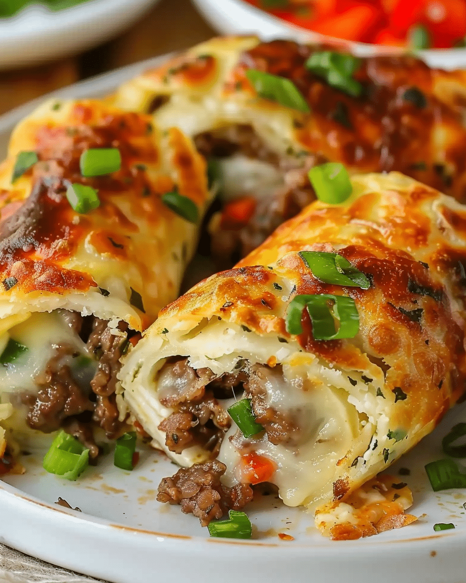 Keto Philly Cheesesteak Roll Ups