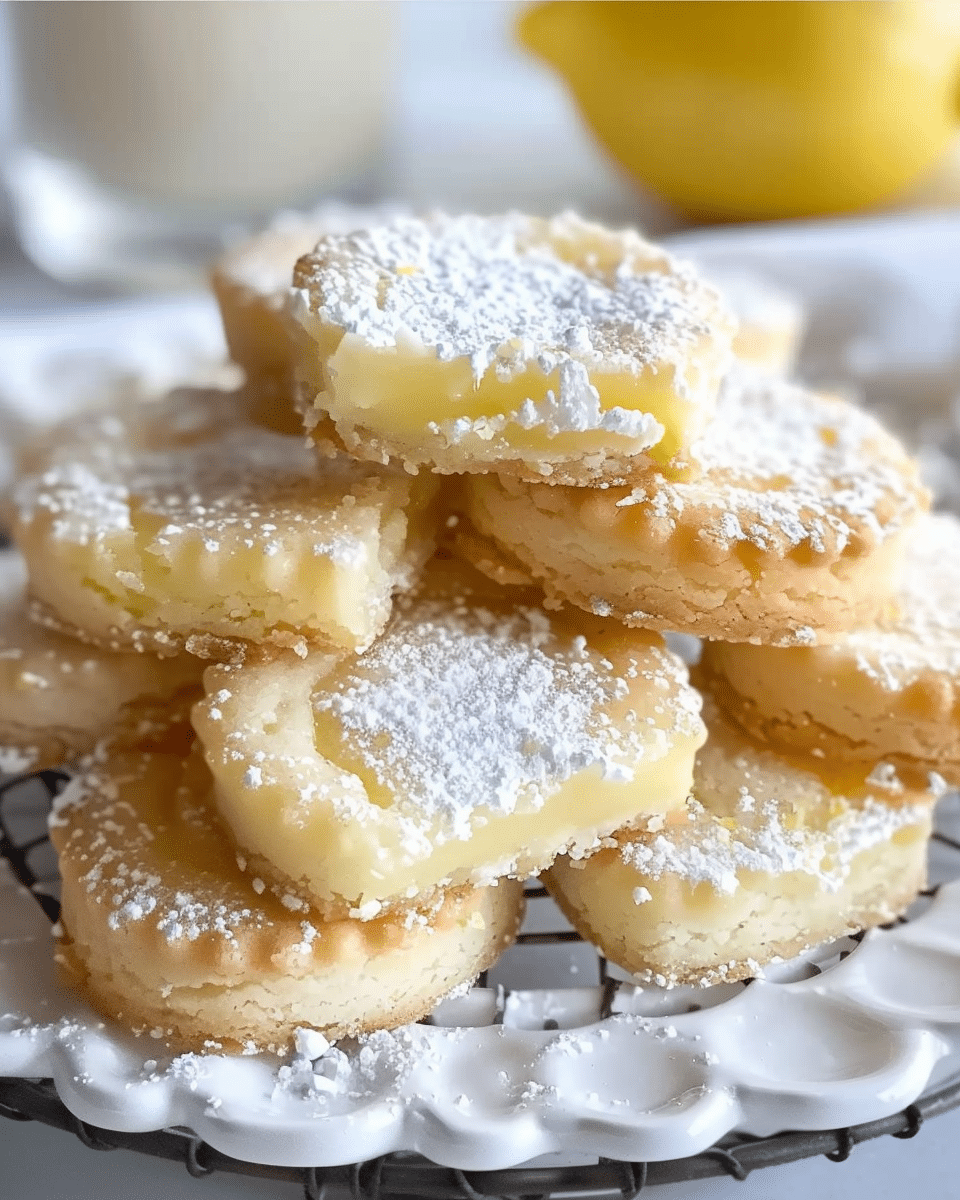 Keto Lemon Bar Cookies