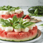 Fresh Watermelon Mozzarella Salad