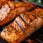 Harissa Grilled Salmon