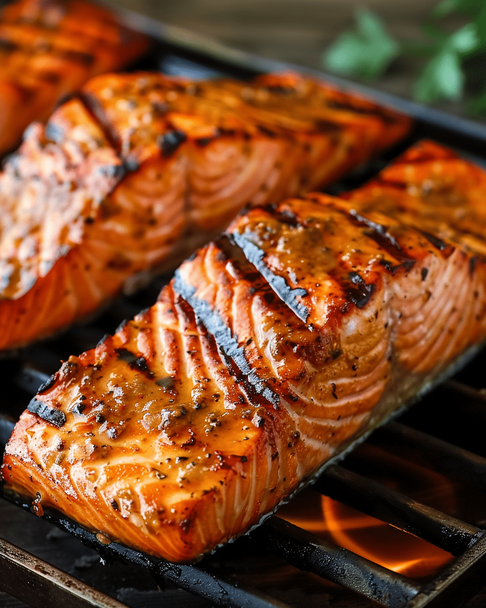 Harissa Grilled Salmon