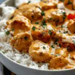 Creamy Smothered Chicken and Rice
