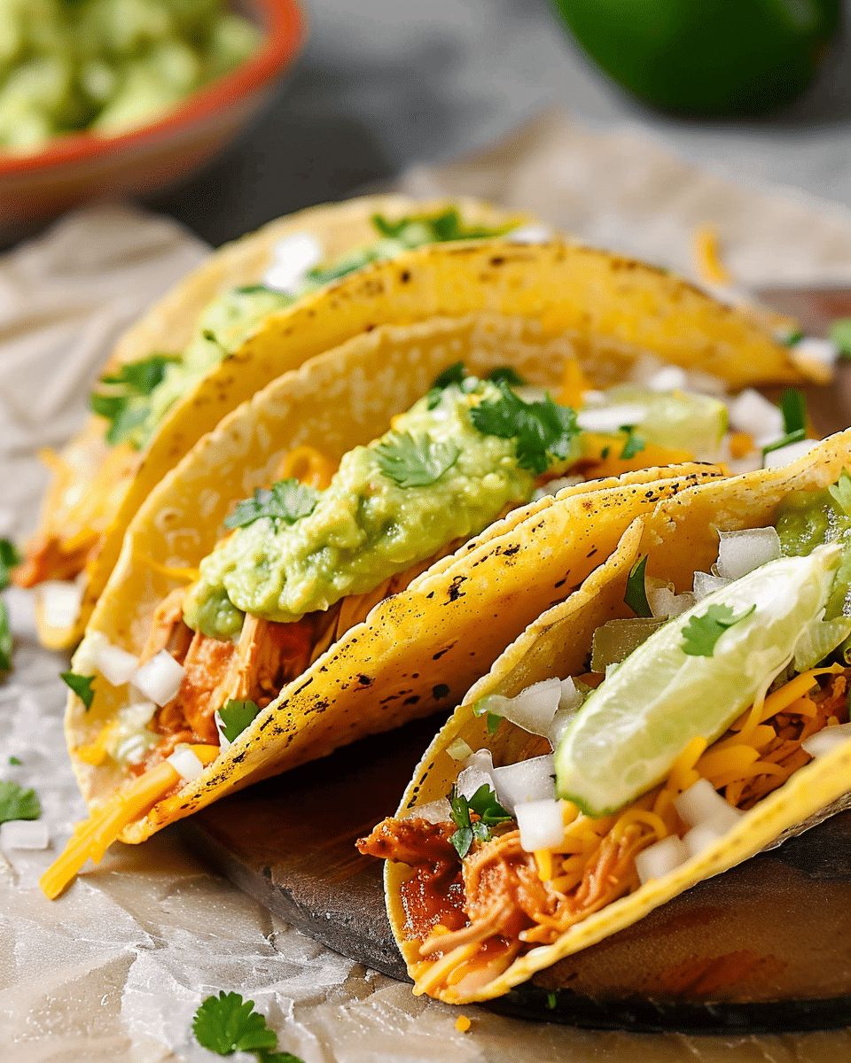Crockpot Chicken Tacos