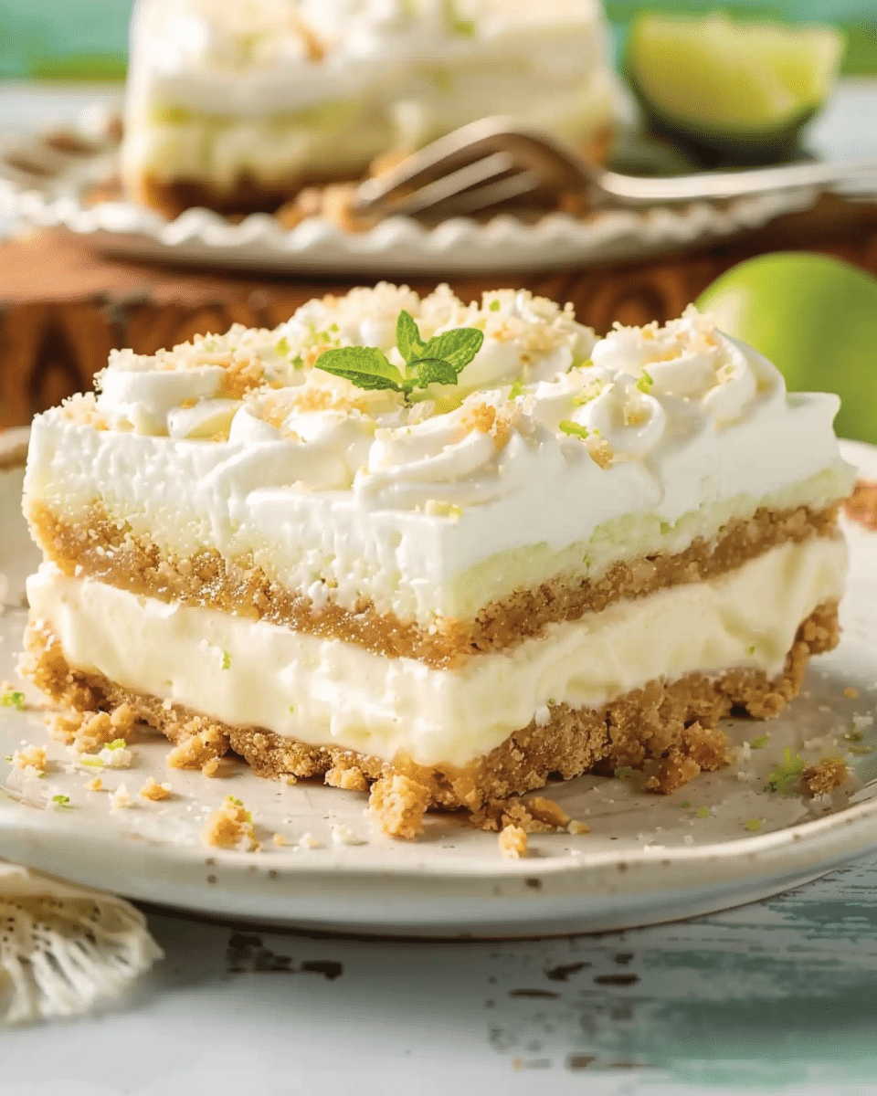 Key Lime Pie Bars