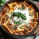 Crockpot Lasagna Soup