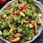 Broccoli Crunch Salad with Apples and Almonds