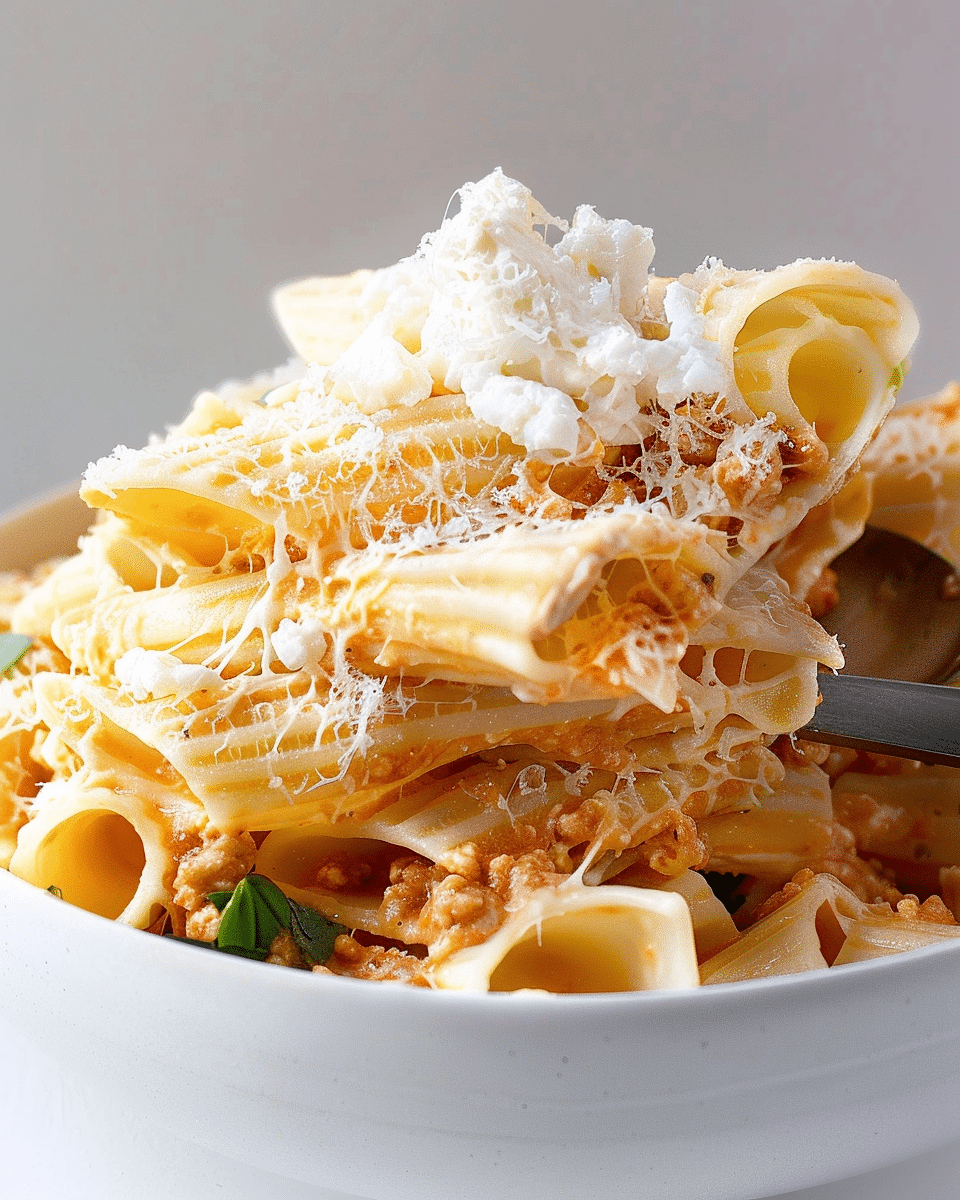 Cottage Cheese Pasta