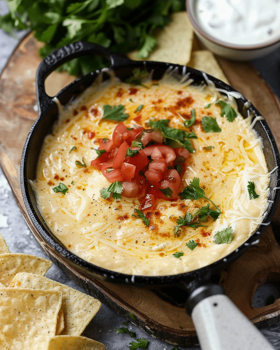 Queso Dip with Evaporated Milk