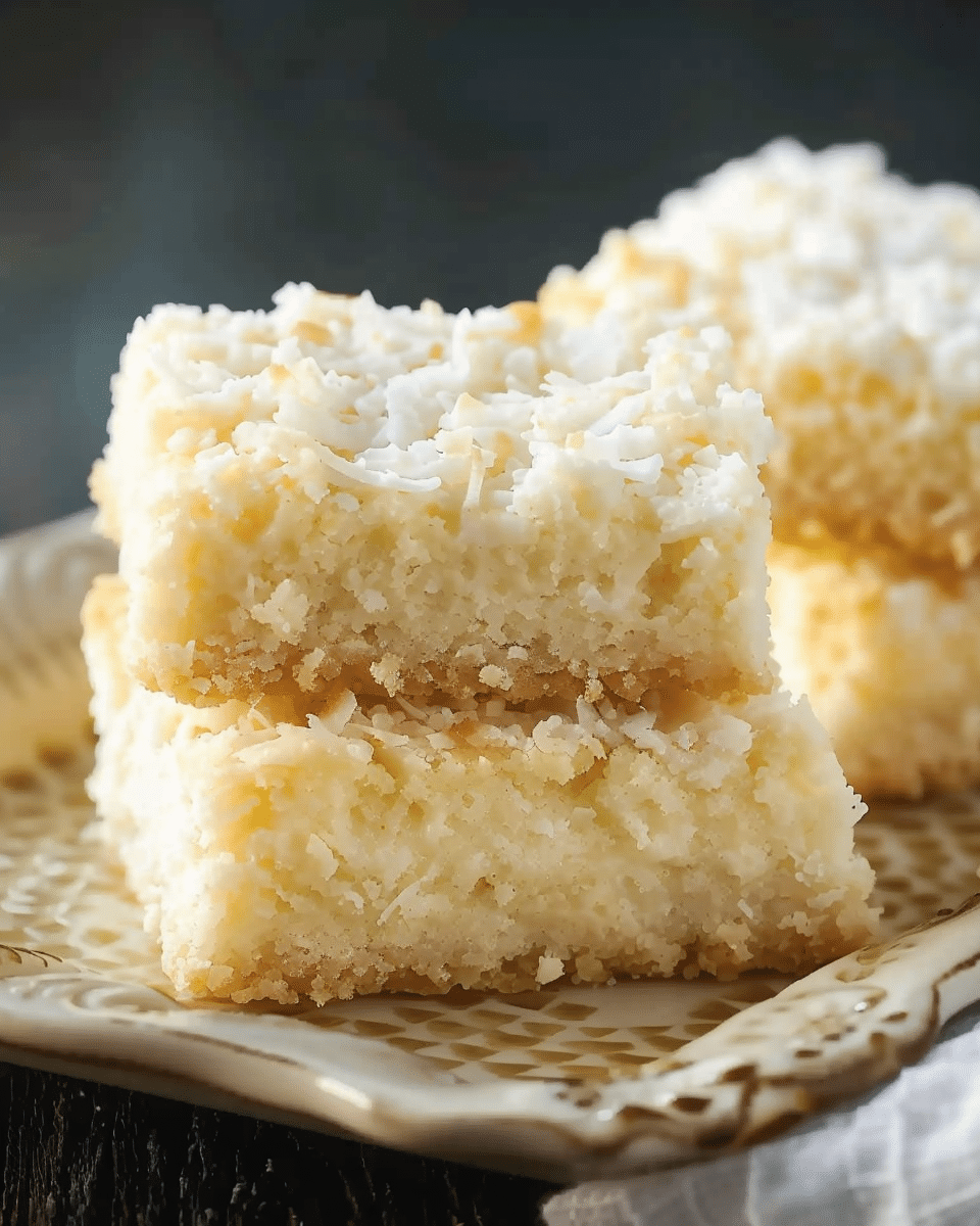 Coconut Bars