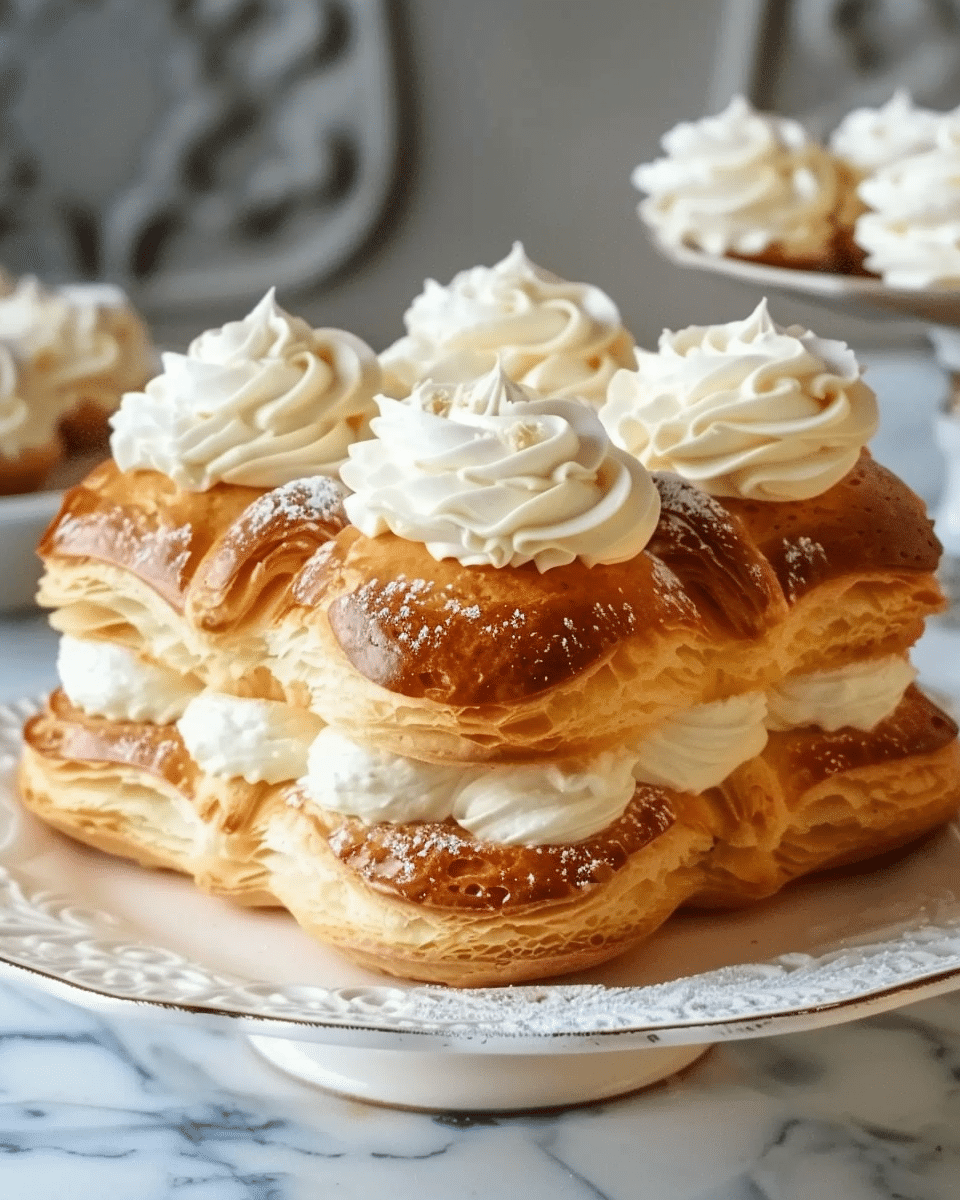 Easy Cream Puff Cake
