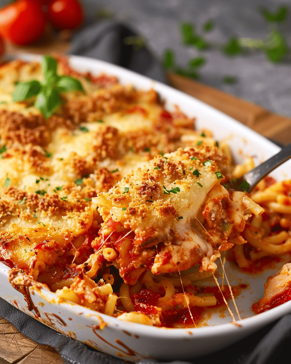 Chicken Parmesan Casserole