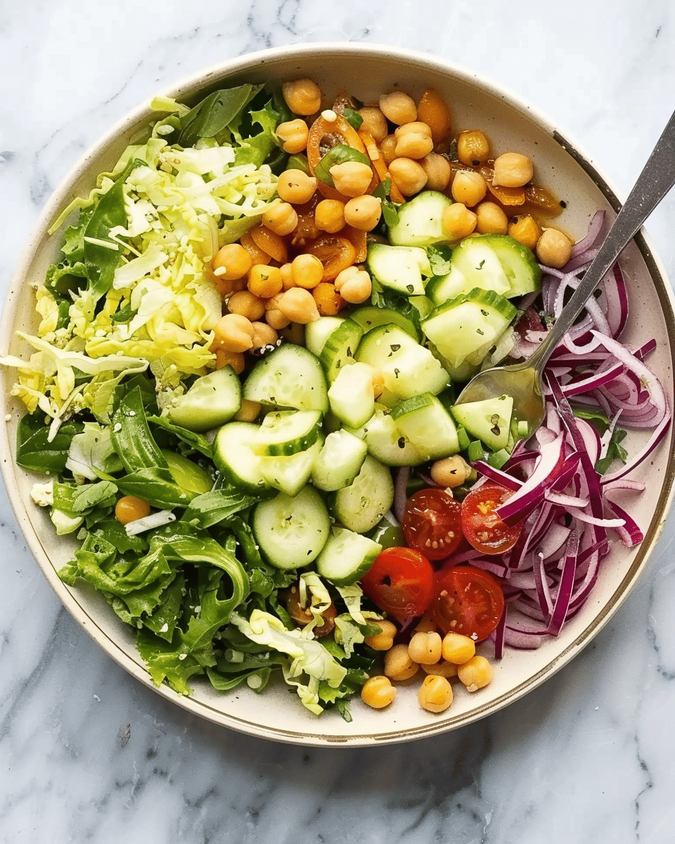 Chopped Chickpea Salad