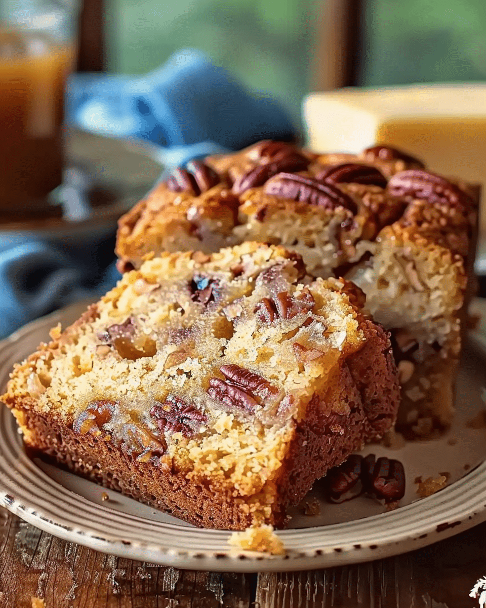 Honey Butter Sweet Alabama Pecanbread