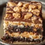 Peanut Butter Earthquake Cake