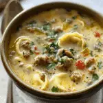 Sausage Tortellini Soup