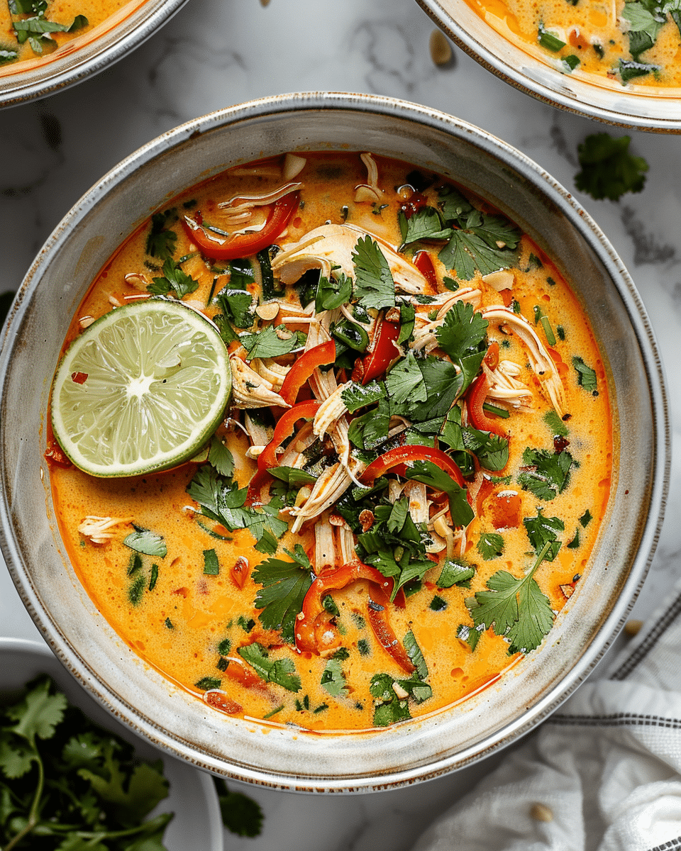 Thai Coconut Chicken Soup