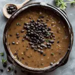 Crockpot Black Bean Soup