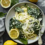 Lemon Ricotta Spinach Pasta