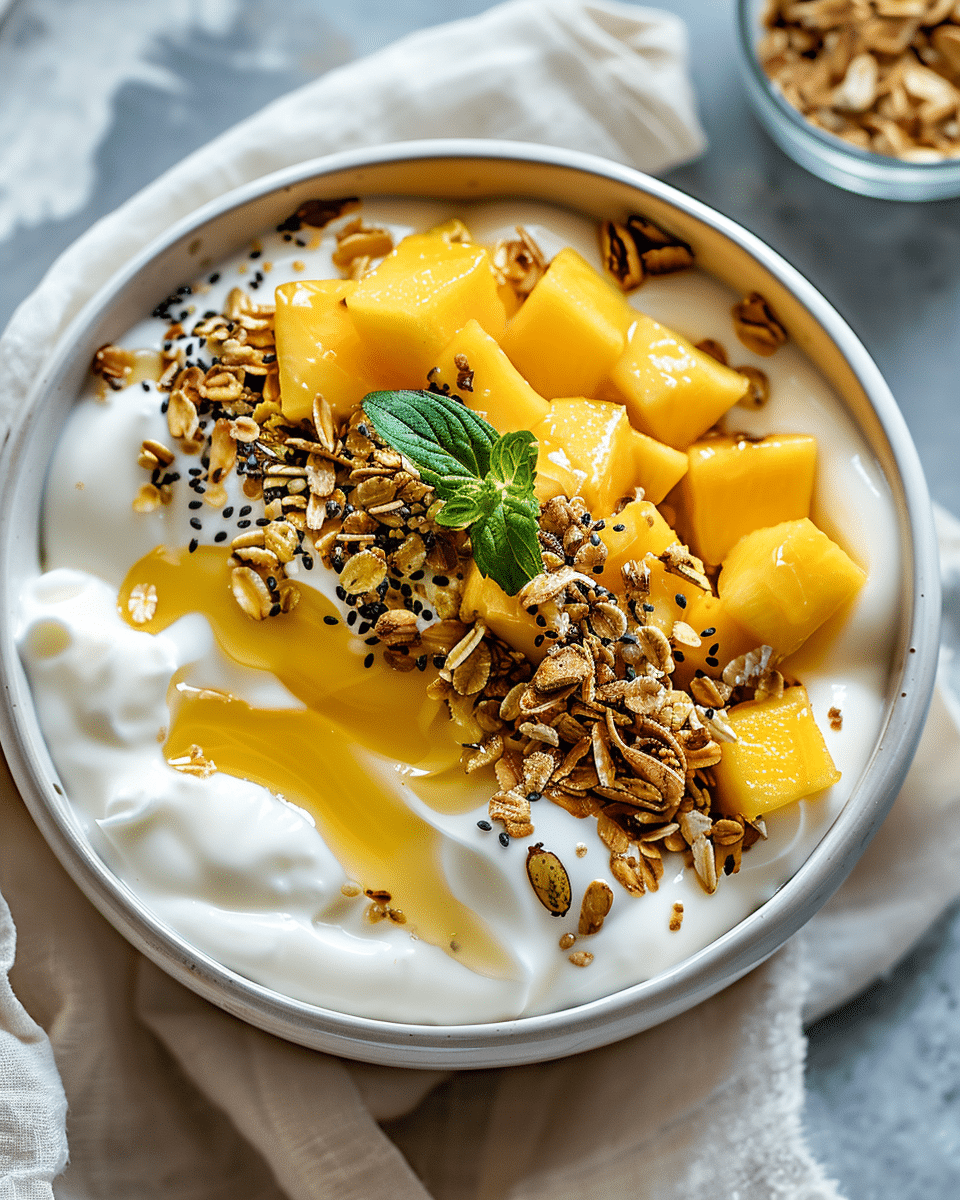Mango Yogurt Bowl