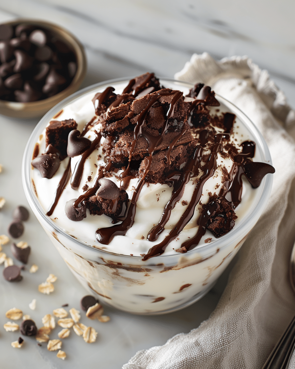Brownie Yogurt Bowl