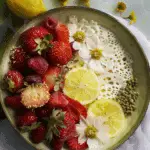 Lemon and Strawberries