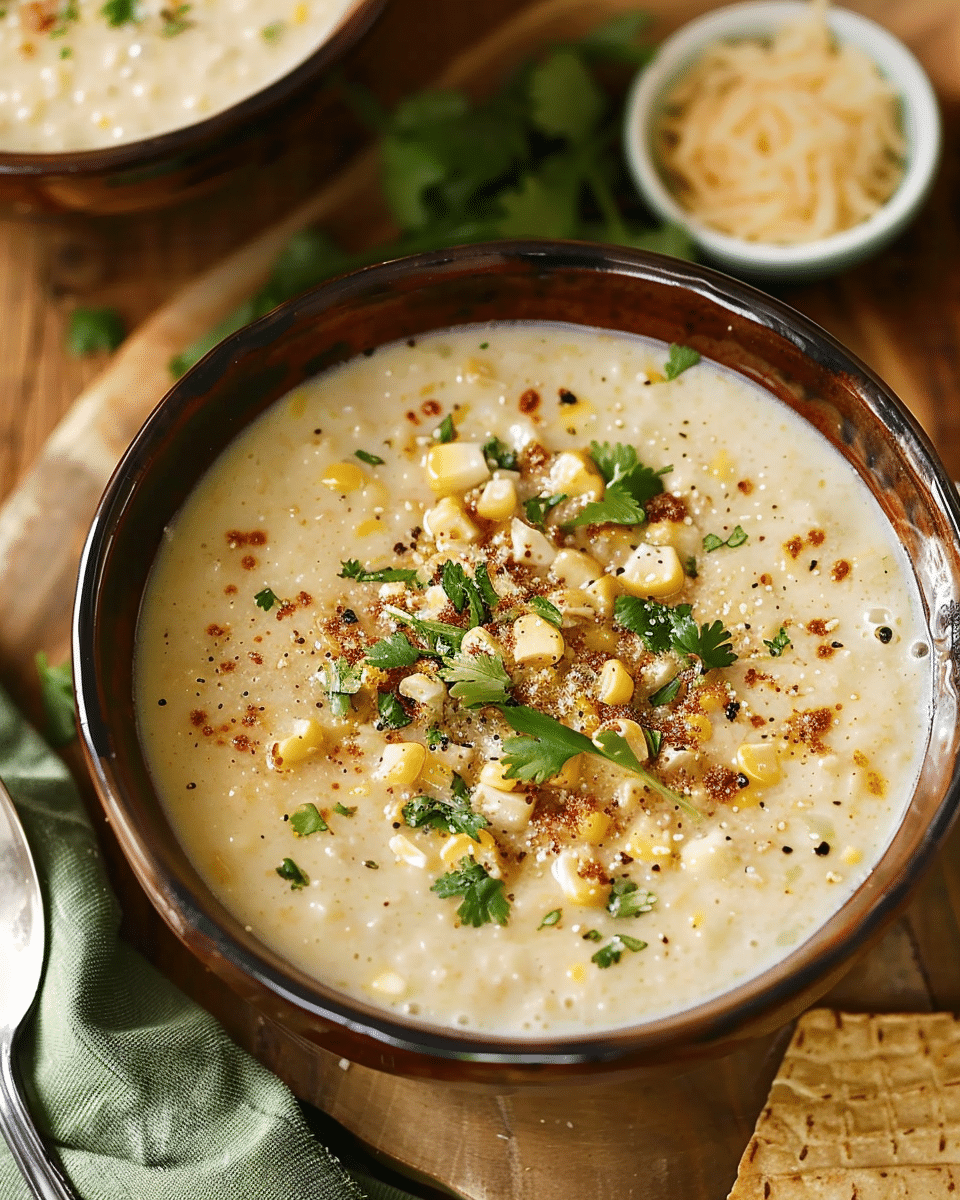 Mexican Street Corn Soup