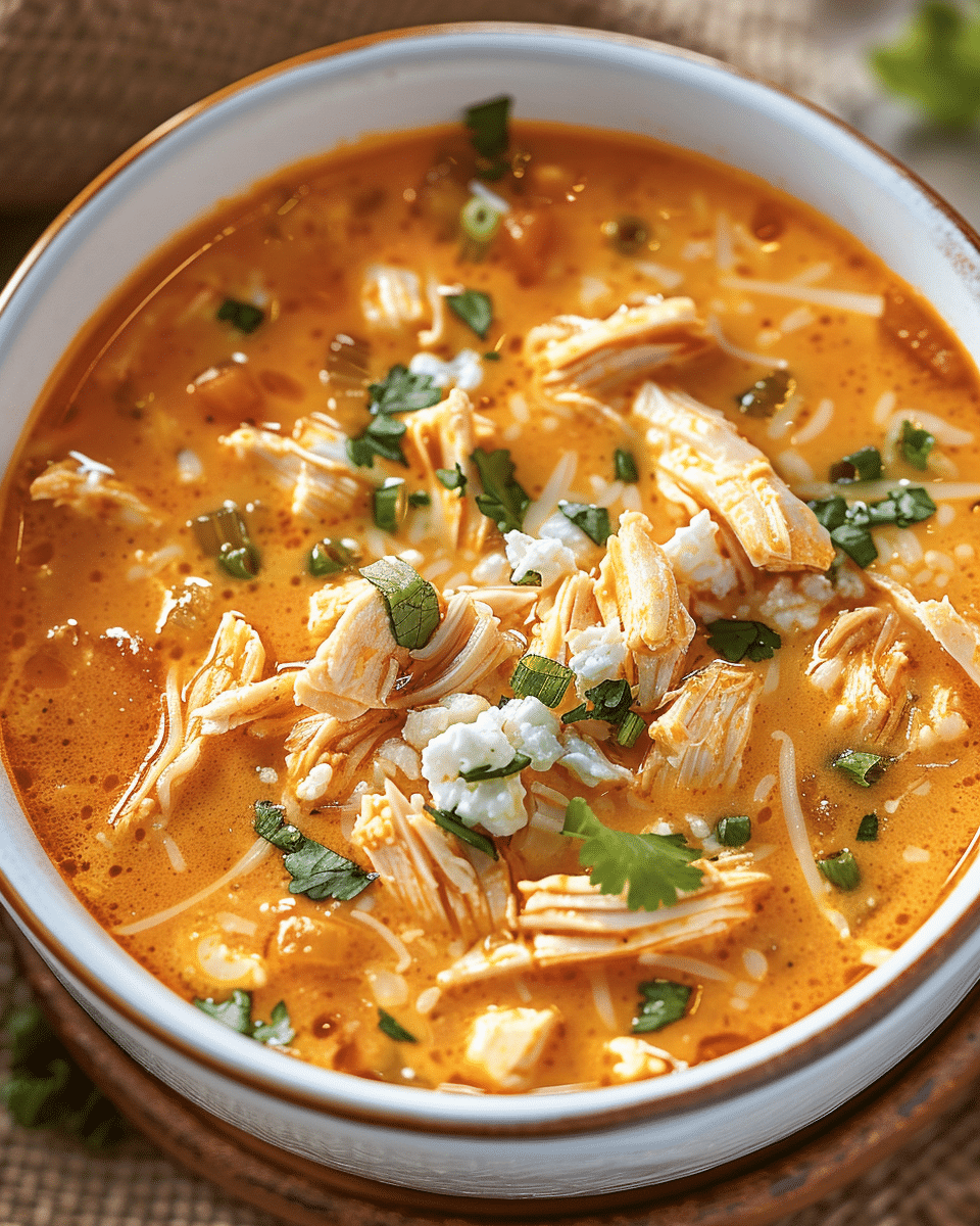 Buffalo Chicken Soup