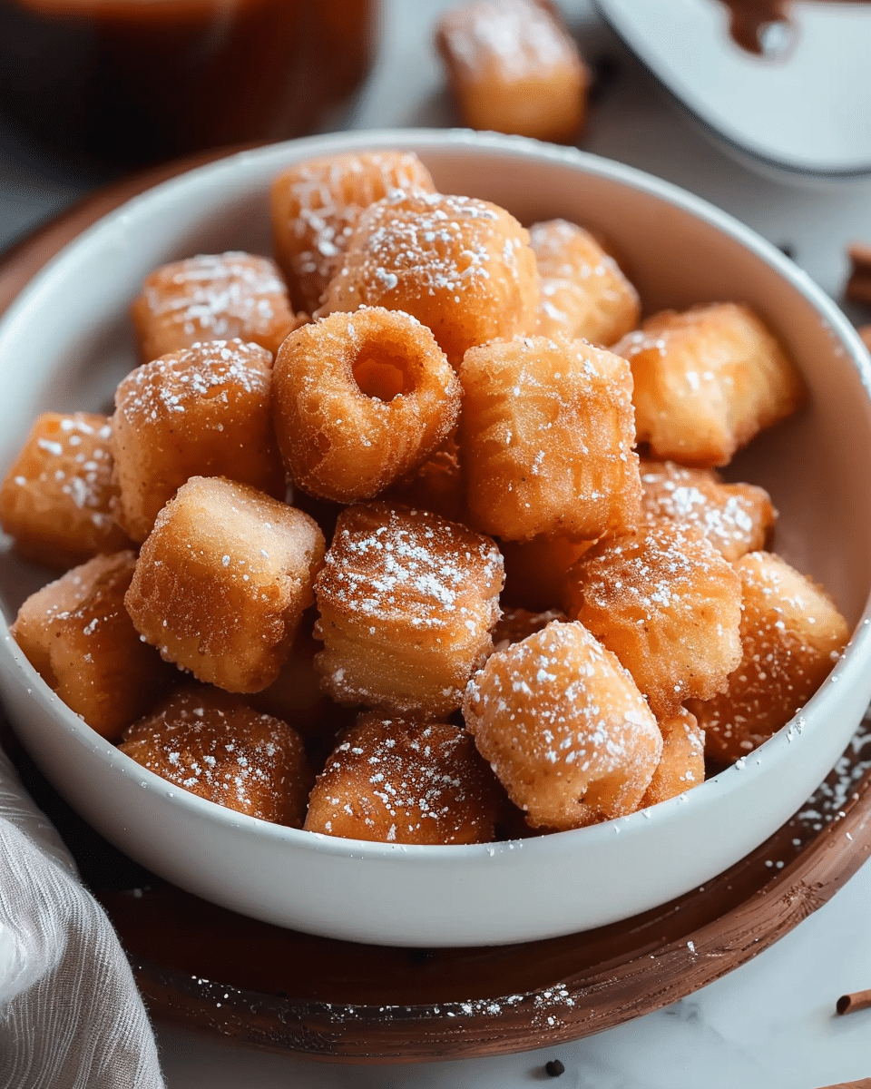 Sweet Air Fryer Churro Bites