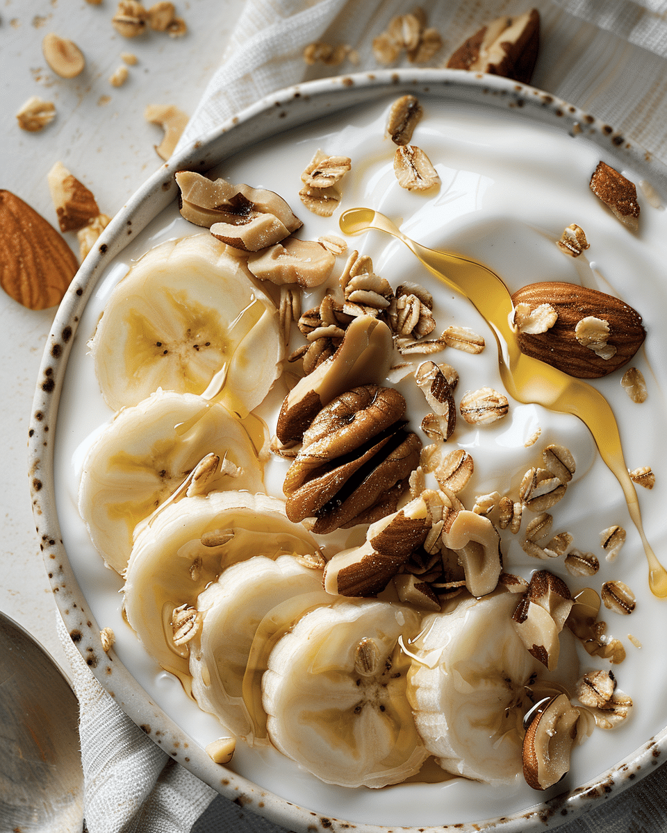 Banana Nut Yogurt Bowl