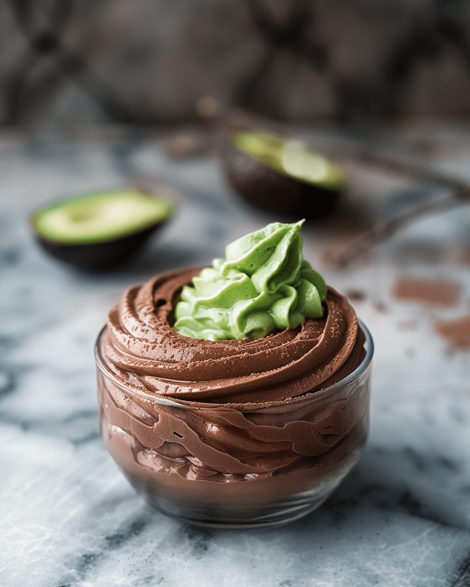 Avocado Chocolate Mousse