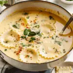 Creamy Ravioli Soup