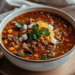 Crockpot Taco Soup