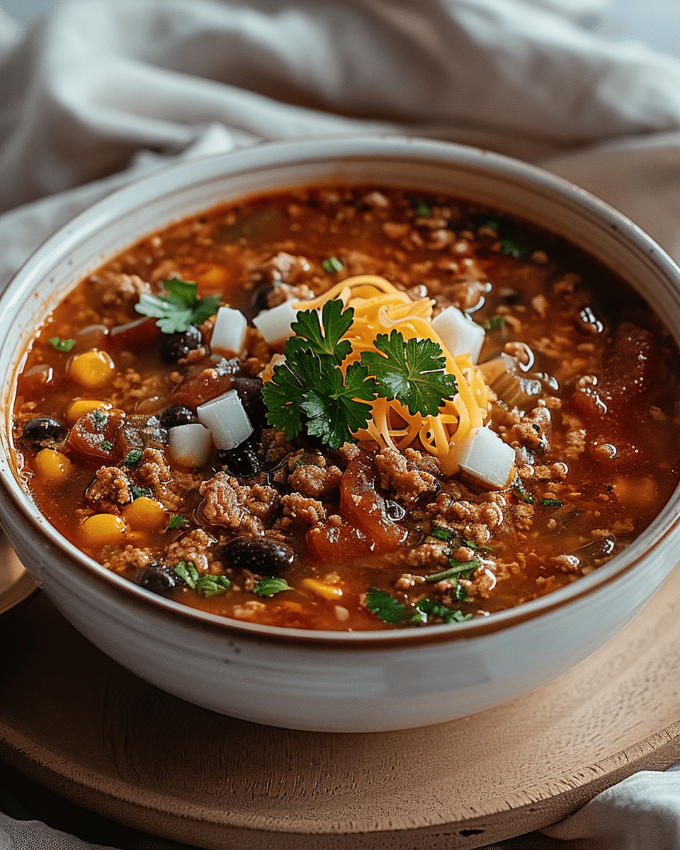 Crockpot Taco Soup