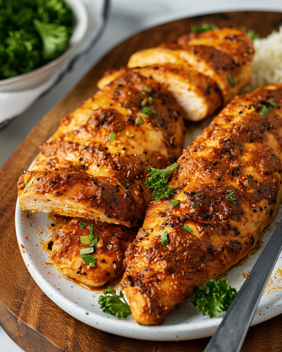 Southwest Baked Chicken Tenderloins