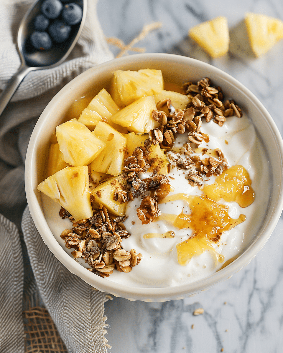 Pineapple Yogurt Bowl