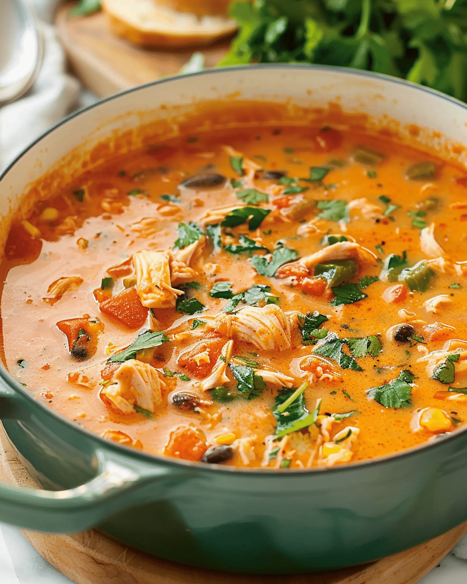 Chicken Enchilada Soup