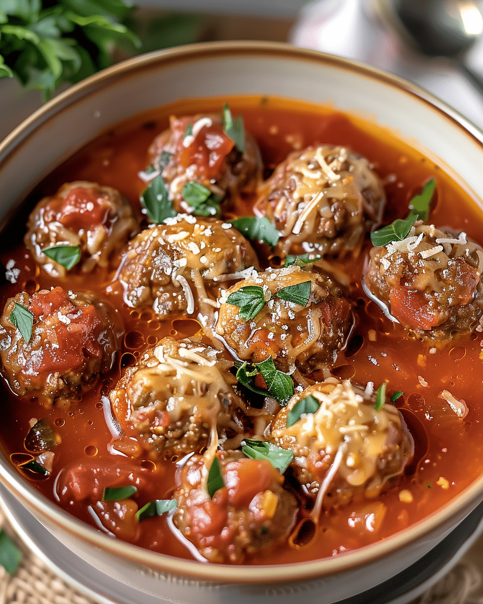 Italian Meatball Soup