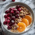 Cranberry Orange Yogurt Bowl