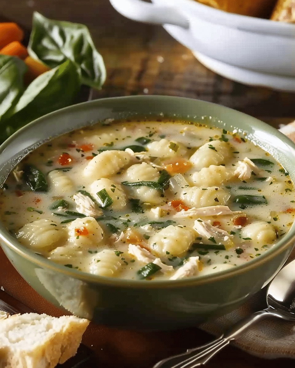 Olive Garden Chicken Gnocchi Soup