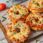 Air Fryer Pizza Bagels