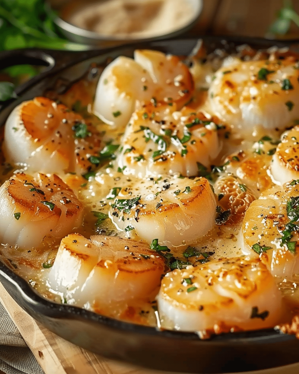 Garlic Butter Scallops